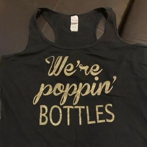 Poppin’ Bottles tank top